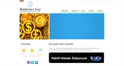 Desktop Screenshot of bosphorusgaz.com